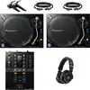 Image de Pioneer DJ PLX-1000 DJ-draaitafel Starterset met Pioneer DJ DJM-250MK2 mixer