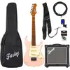 Image de JET Guitars JS-300 Mini Pink elektrische gitaar starterset