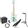 Image de Sire Marcus Miller U5 Alder Mint Green elektrische basgitaar starterset