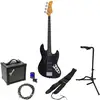 Image de Sire Marcus Miller V3 New Gen 4-String Black Satin elektrische basgitaar starterset