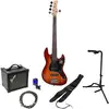 Image de Sire Marcus Miller V3-5 2nd Generation Tobacco Sunburst elektrische basgitaar starterset