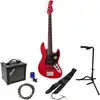 Image de Sire Marcus Miller V3P 5-String Red Satin 5-snarige elektrische basgitaar starterset