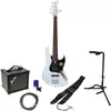Image de Sire Marcus Miller V3P 5-String Sonic Blue 5-snarige elektrische basgitaar starterset