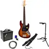 Image de Sire Marcus Miller V3P 5-String Tobacco Sunburst 5-snarige elektrische basgitaar starterset