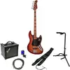 Image de Sire Marcus Miller V5-4 Alder Tobacco Sunburst elektrische basgitaar starterset