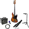 Image de Sire Marcus Miller V5R 4-String Tobacco Sunburst elektrische basgitaar starterset