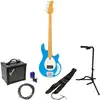 Image de Sire Marcus Miller Z3 4-String Blue elektrische basgitaar starterset