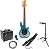 Image de Sire Marcus Miller Z3 5-String Skyburst Sparkle 5-snarige elektrische basgitaar starterset