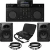 Image de AlphaTheta XDJ-AN + studiomonitoren + kabels + case