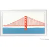 Image de Cadre The Frame SAMSUNG 55'' Blanc biseauté