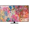 Image de SAMSUNG Téléviseur QLED QE50Q80BATXZT, Smart TV 50 Pouces série Q80B, QLED 4K UHD, Alexa et Google Assistant intégrés, Carbon Silver, 2022, DVB-T2
