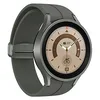 Image de Samsung Galaxy Watch5 Pro Montre intelligente ronde Bluetooth Wear OS pour activités de plein air 45 mm Titane