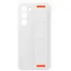 Image de Coque SAMSUNG S23+ Silicone avec laniere Blanc
