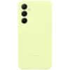 Image de Samsung Coque de protection en silicone pour smartphone Galaxy A55 5G - Design fin - Citron vert