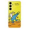 Image de Samsung Galaxy Étui à rabat officiel Keith Haring pour S24 FE Jaune