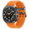 Image de Samsung Galaxy Watch Ultra 2025 47mm LTE Gris Titane et Bracelet Marine Orange Bracelet L705