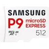 Image de Samsung Mémoire P9 Express Carte MicroSD, compatible avec Nintendo Switch 2 512 Go, UHS-I U3, jusqu'à 800 Mo/s