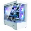 Image de Boitier PC sans alimentation - ZALMAN P30 (Blanc) - Mini tour - Micro-ATX - 3x120mm LED A-RGB