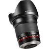 Image de Samyang MF 16 mm F2.0 APS-C Objectif grand angle professionnel pour Sony E Angle de vue 80° Qualité d'image haute qualité Netteté et ouverture manuelles 13 lentilles multicouches