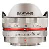 Image de Samyang SAM75M43A Objectif 7,5 mm F3,5 Micro 4/3 Fisheye Argent