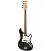 Image de Cort GB24JJ Trans Black elektrische basgitaar