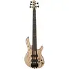 Image de Cort A5 Ultra Ash Etched Natural Black 5-snarige elektrische basgitaar met deluxe softcase