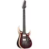 Image de Cort X700 Duality II Lava Burst elektrische gitaar met gigbag
