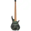 Image de Cort Artisan Series Space 5 Star Dust Green 5-snarige headless elektrische basgitaar met gigbag