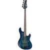 Image de Cort GB-Fusion 4 Blue Burst elektrische basgitaar met gigbag
