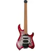 Image de Cort Space G6TR Semi Gloss Lava headless elektrische gitaar met gigbag