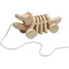 Image de Jouet en bois Alligator à tirer en bois naturel Plantoys® - Jouet e PT5721