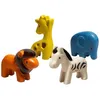 Image de Jouets en bois 4 Figurines Animaux de la savane Plantoys® - Jouet PT6128