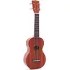 Image de Mahalo MJ1/TBR Java Series sopraan ukelele transparent brown