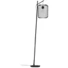 Image de EGLO Lampe sur pied Wrington, lampe vintage salon, lampadaire industriel
