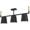 Image de Eglo Plafonnier Lacey noir 3xE27 40W