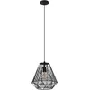 Image de EGLO Suspension luminaire Stype, lustre chambre en métal noir, plafonnier
