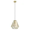Image de EGLO Suspension luminaire Stype, lustre chambre en métal laiton brossé