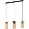 Image de EGLO Suspension luminaire Nafferton, lustre à 3 lampes pour salon et salle