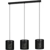 Image de EGLO Suspension luminaire Manby, lustre à 3 lampes au style industriel