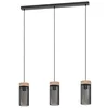 Image de EGLO Suspension luminaire Klinsdale, lustre à 3 lampes au style industriel