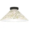 Image de EGLO Plafonnier Oxpark, luminaire de plafond au design Japandi, lampe de