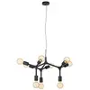 Image de EGLO Suspension Bocadella, lampe suspendue 9 flammes style industriel