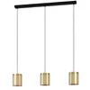 Image de EGLO Suspension Lagunitas 3 flammes pour table à manger, lampe de plafond
