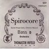 Image de Thomastik Cordes Contrebasse Spirocore Noyau spirale Accord solo. 3/4; Do dièse