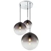 Image de Globo 15861-3 Lampe Plafond Plafonnier en forme de boule en verre Multicolore Taille M