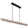 Image de Suspension linéaire Globo Lighting FELICITAS métal noir LED