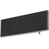 Image de GLOBO Applique murale, lampe de lecture, spot mural, interrupteur LED, en aluminium, noir, blanc, 225 mm de large