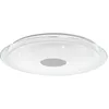 Image de EGLO connect.z Plafonnier LED connecté Lanciano-Z, Ø 77 cm, lampe de plafond ZigBee, luminaire ciel étoilé contrôlable par appli et commande vocale, blanc chaud - froid, dimmable