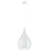 Image de EGLO Suspension Razoni 1, lampe suspendue au-dessus de la table à manger