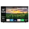 Image de THOMSON 75 Pouces (189 cm) QLED Smart Android TV, Google Assistant, Wi-Fi, Dolby Digital, Bluetooth, Triple-Tuner (Câble/Satellite/Antenne), HDMI, CI+, A+ Panneau   75QA2S13